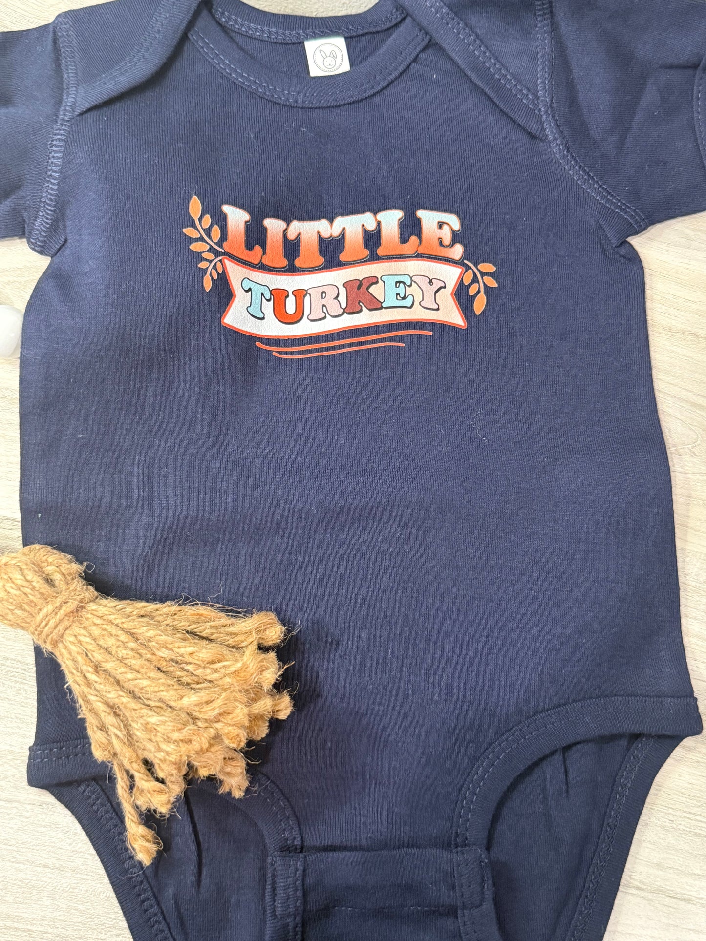Onsie little turkey