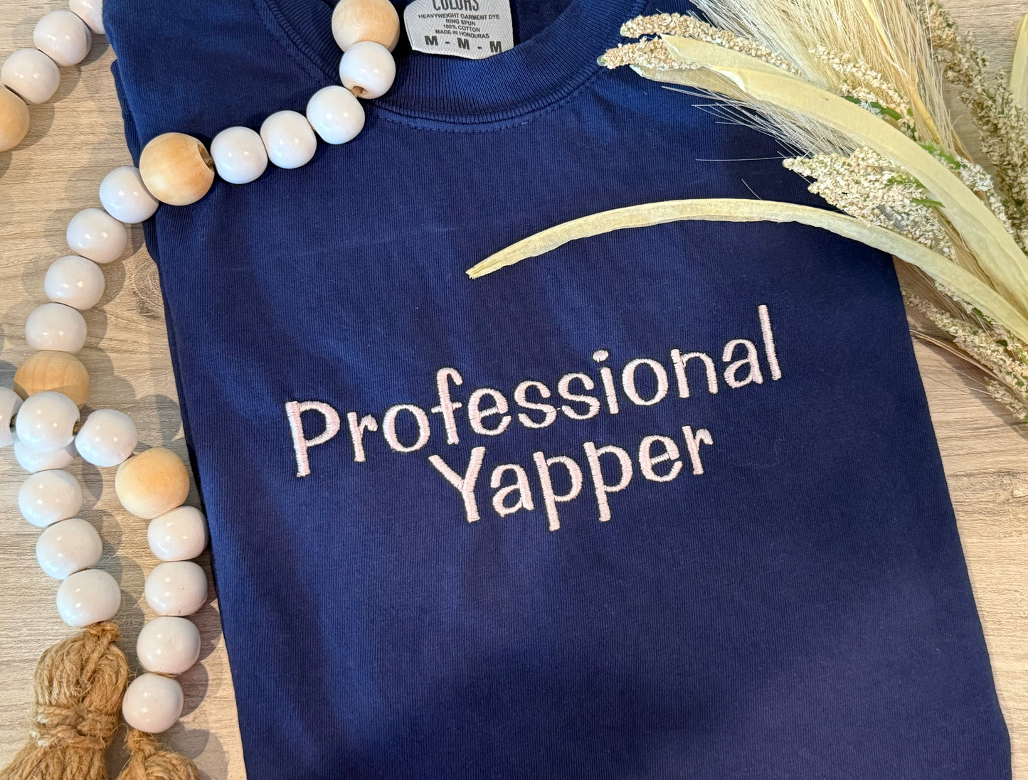 Professional yapper embroidered 