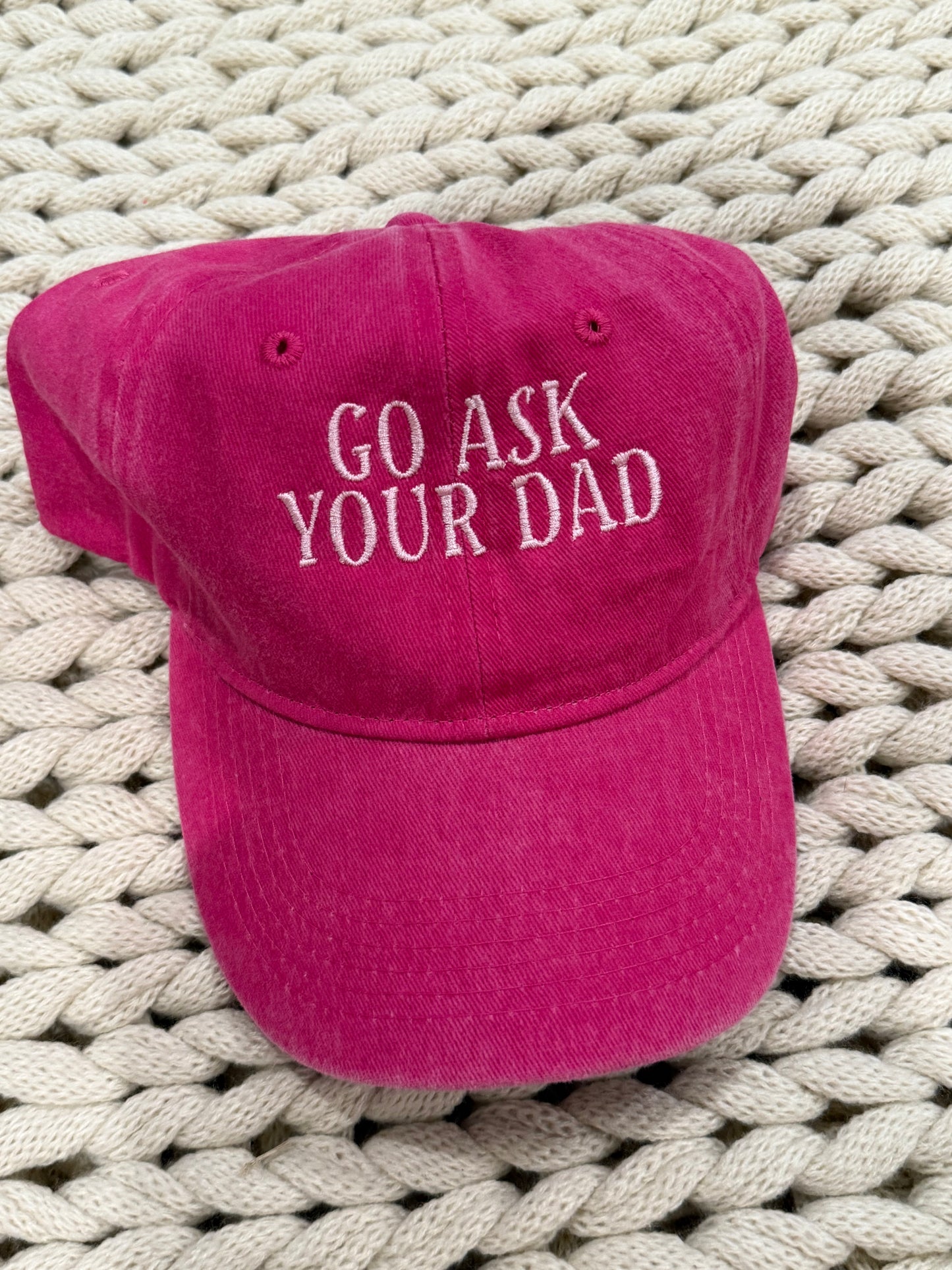 Ask your dad cap