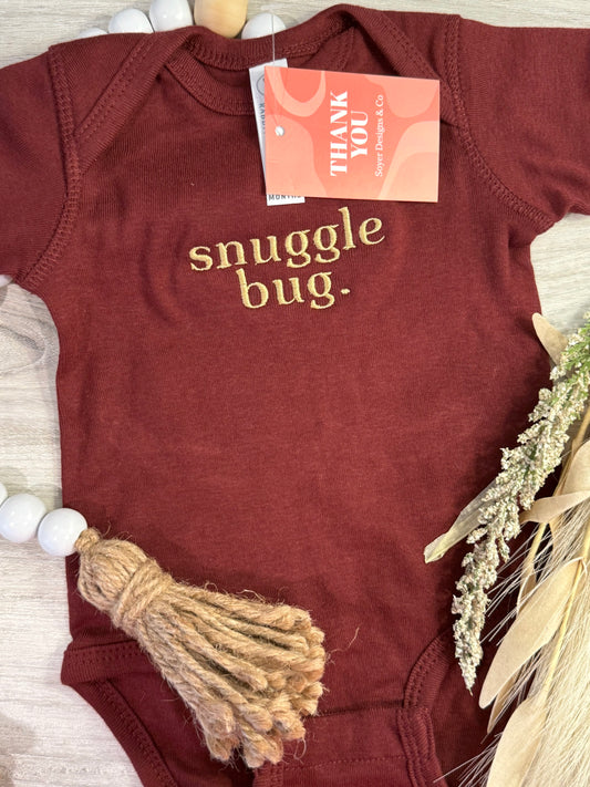 Snuggle bug onsie