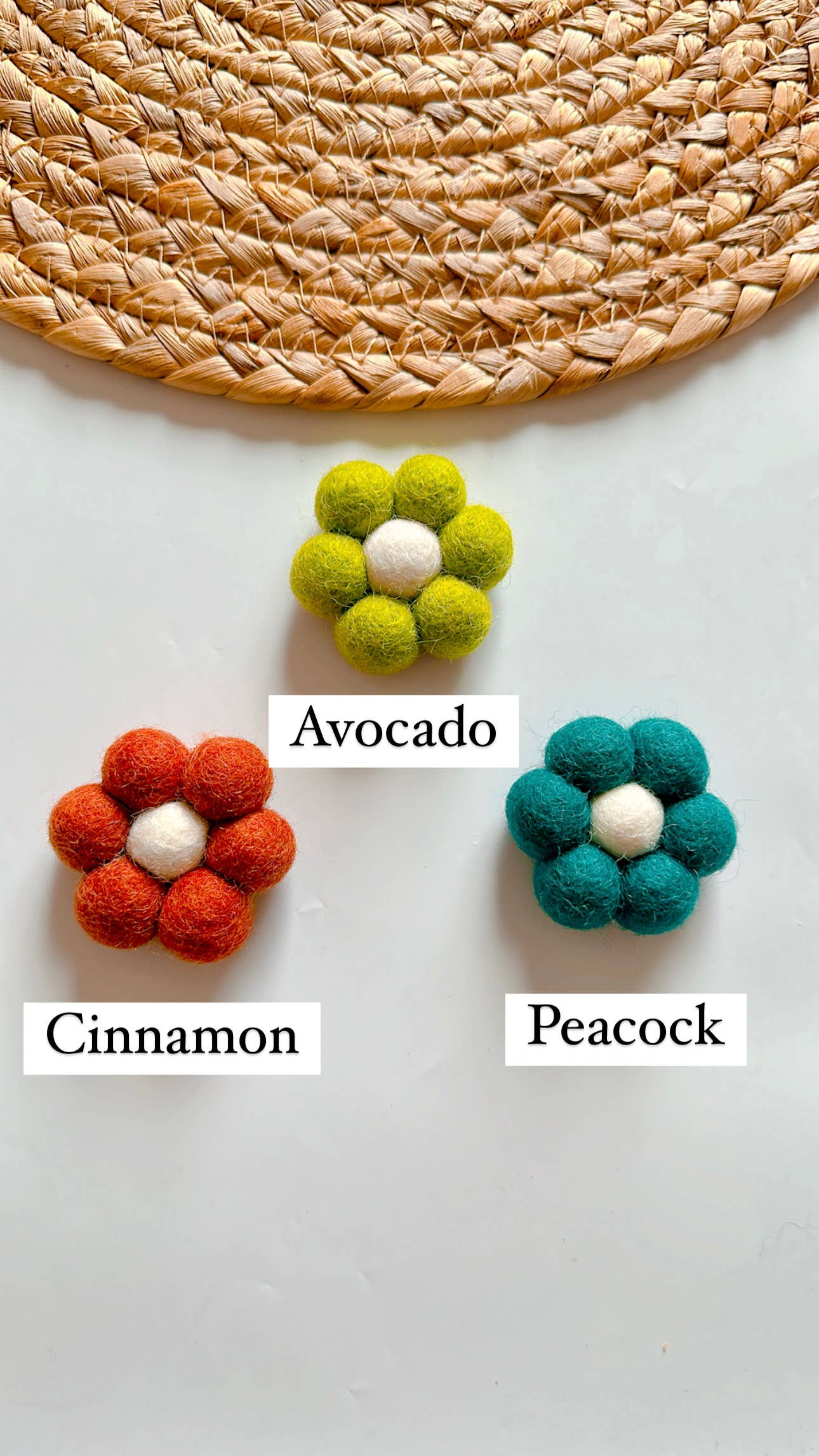 Daisy car vent clip / car diffuser ( REUSABLE) : with a dropper