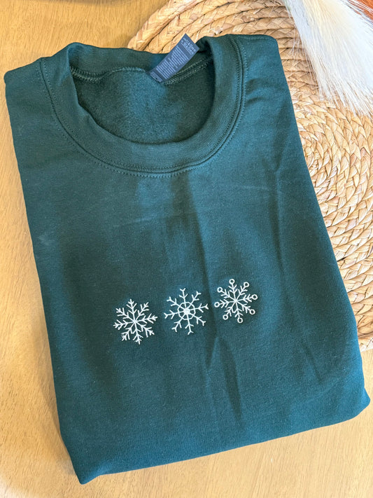 Snowflake Christmas crew