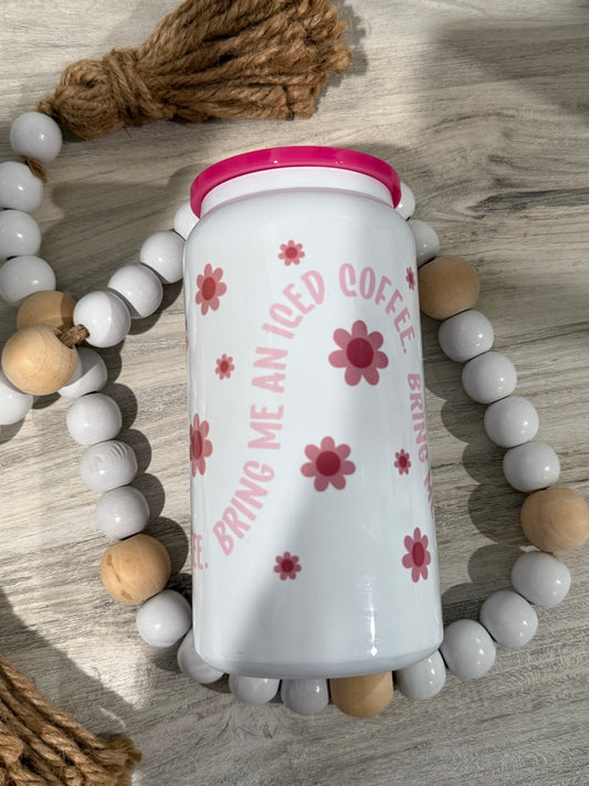 Bring me an iced coffee tumbler